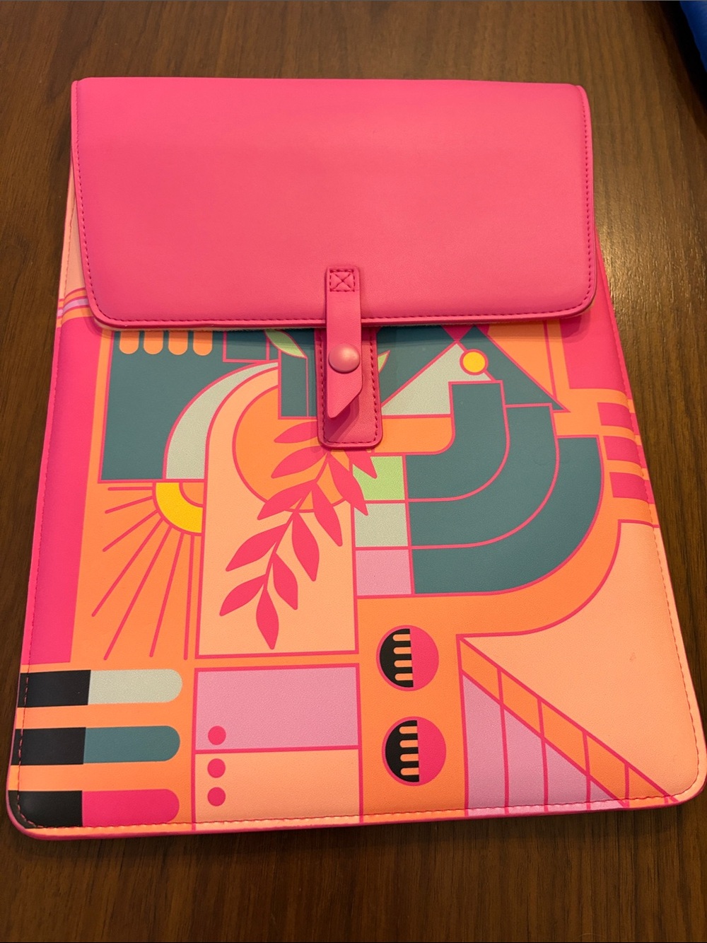 heyday Pink & Teal Graphic Laptop 11 inch Sleeve